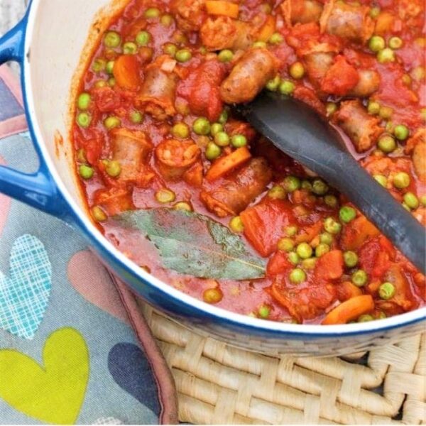 Simple Gluten Free Sausage Casserole - The Free From Fairy