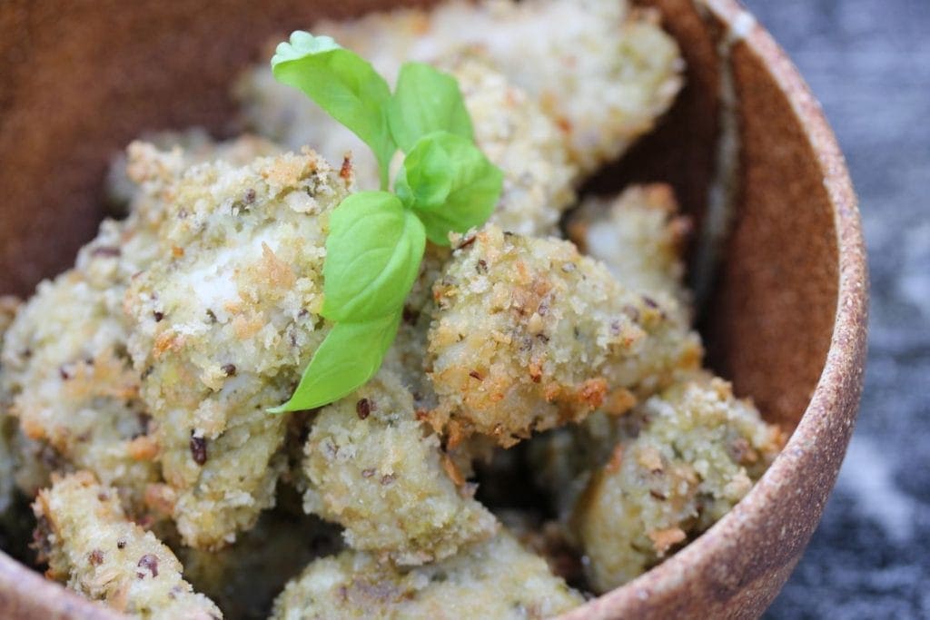 Baked gluten free chicken strips