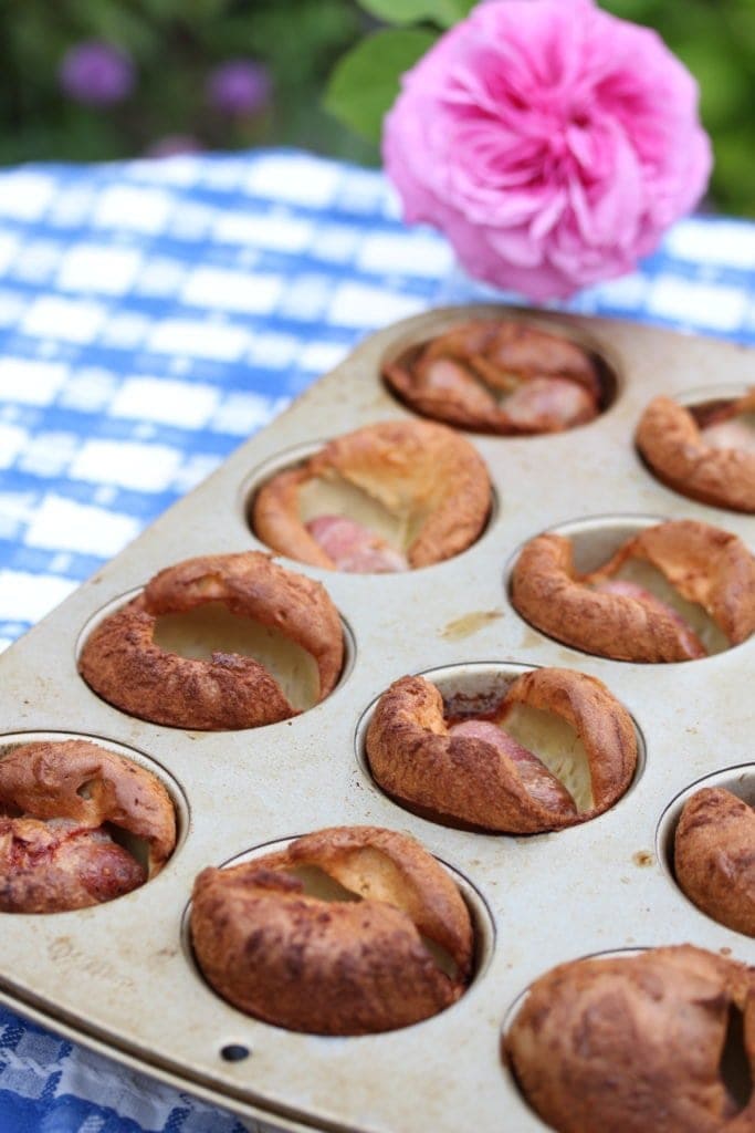 Gluten free mini toad in the holes