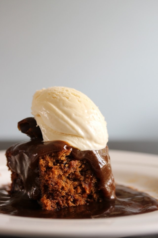 A simple sticky toffee pudding made with the Free From Fairy's wholegrain gluten free flour blend. Sticky, moist and decadent! #glutenfree #dairyfree #glutenfreestickytoffeepudding #dairyfreestickytoffeepudding #stickytoffeepudding #bestdesertrecipes #freefromfairy