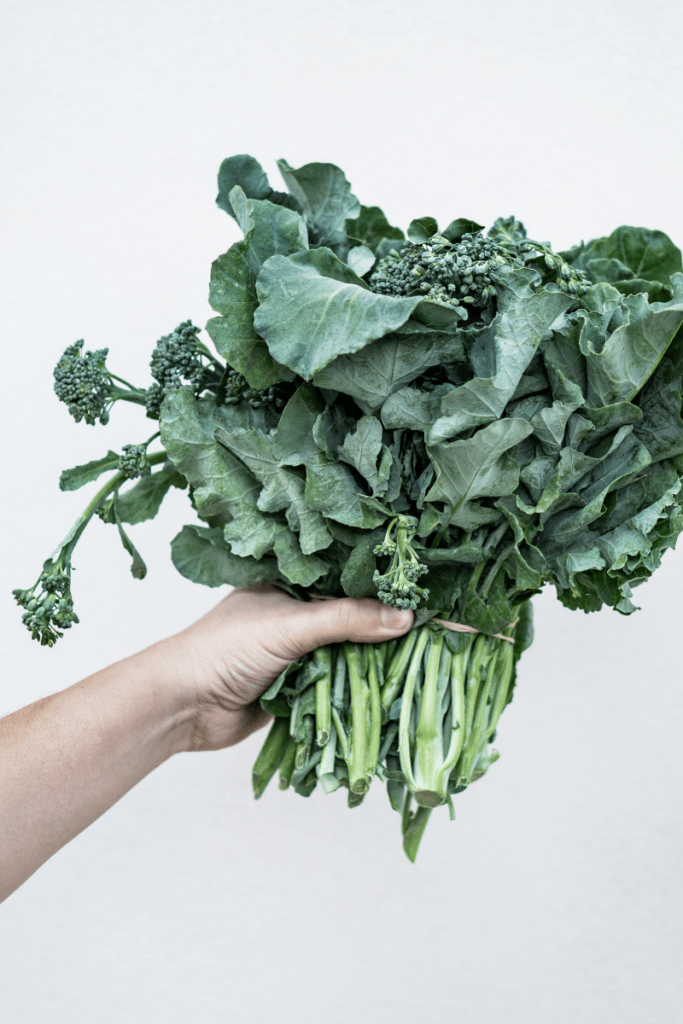 Kale; a good source of calcium without dairy