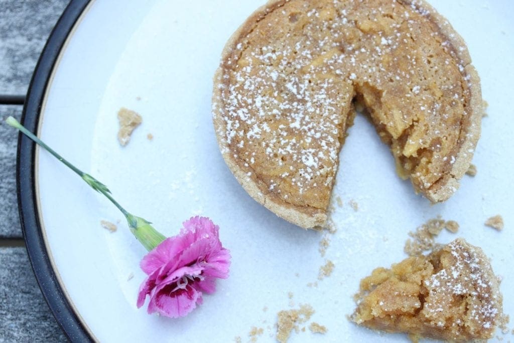 gluten free vegan treacle tart