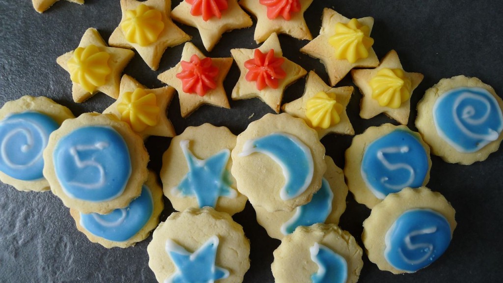 gluten free iced gems and cookies