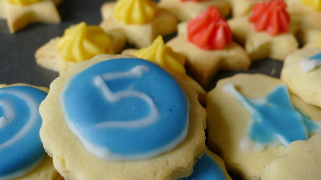 gluten free iced gem biscuits. Always a biscuit that appears at gluten free birthday parties