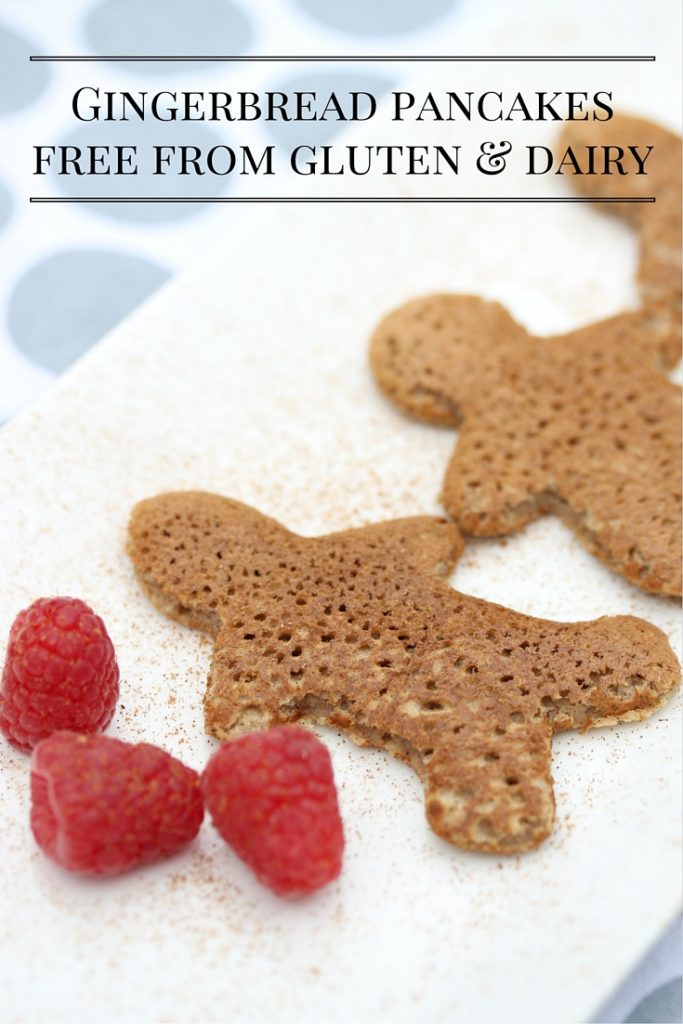 Gingerbread pancakesfree from gluten & dairy