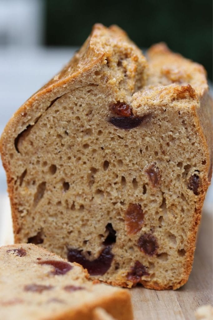 gluten free bread with fruit