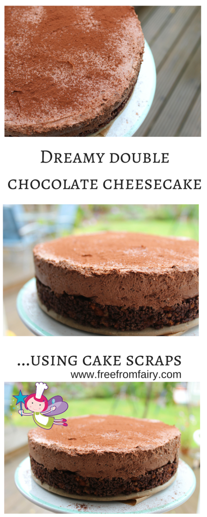 Dreamy double chocolate cheesecake