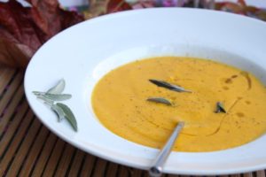 Fabulous dairy free creamy butternut squash soup