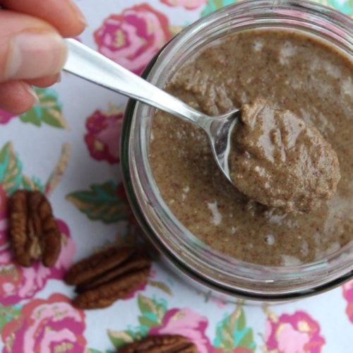 Pecan Pie Nut Butter (Glutenfree, Dairyfree, low FODMAP)