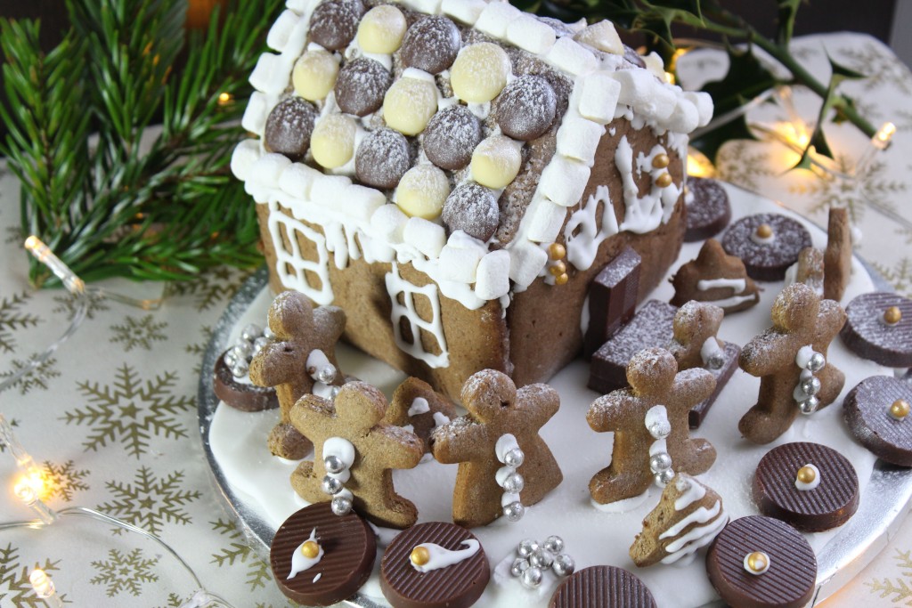 gluten free vegan Gingerbread house