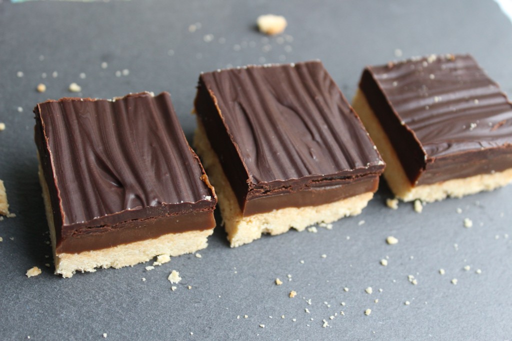 Gluten free caramel slice by the Free From Fairy