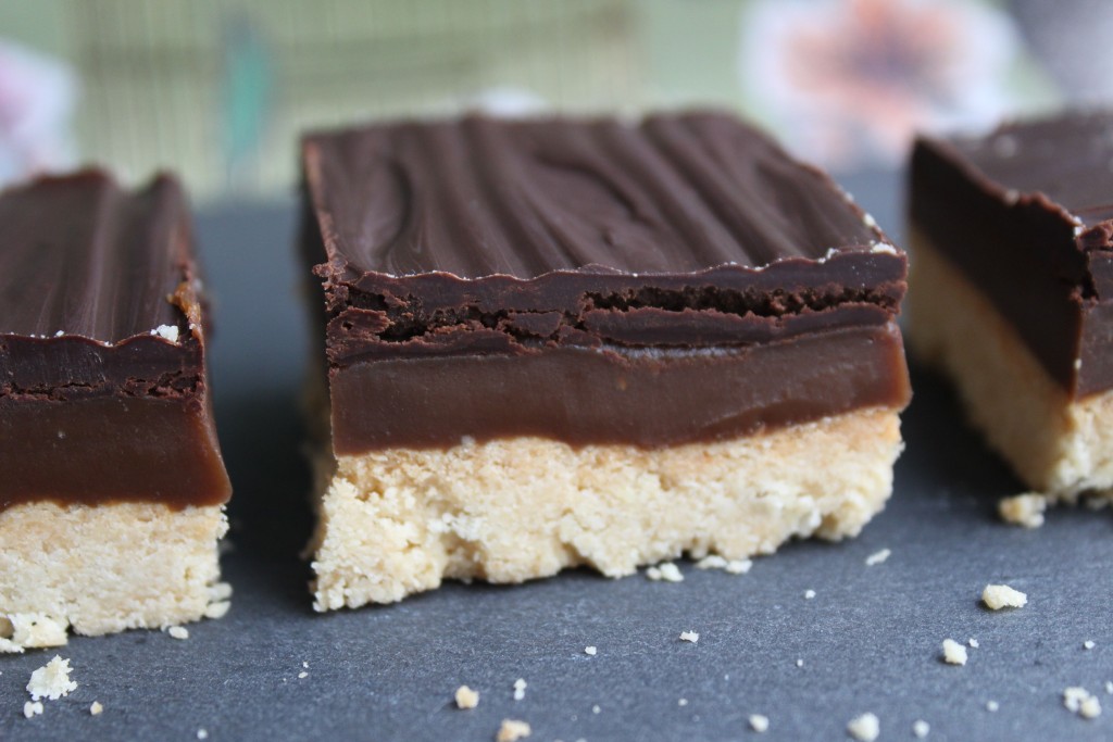 Gluten free caramel slice by the Free From Fairy