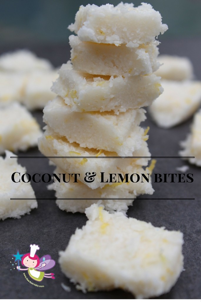 Coconut & Lemon bites