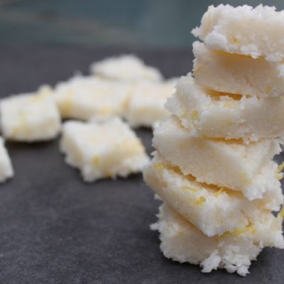 Coconut & Lemon Bites (Gluten, Dairy, Egg, Nut, Soya & Refined Sugar-free)