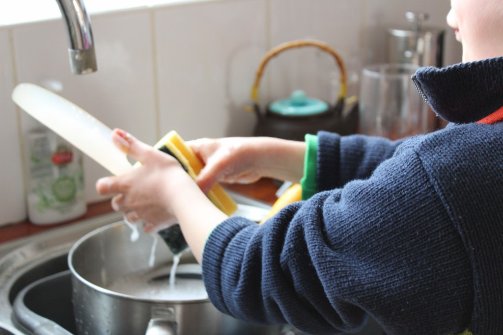 Sunshine washing up