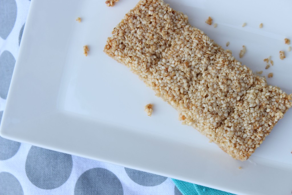 Healthy sesame snaps recipe