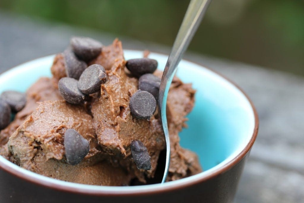 Low Sugar Ice Cream (Dairy Free Chocolate Ice Cream)