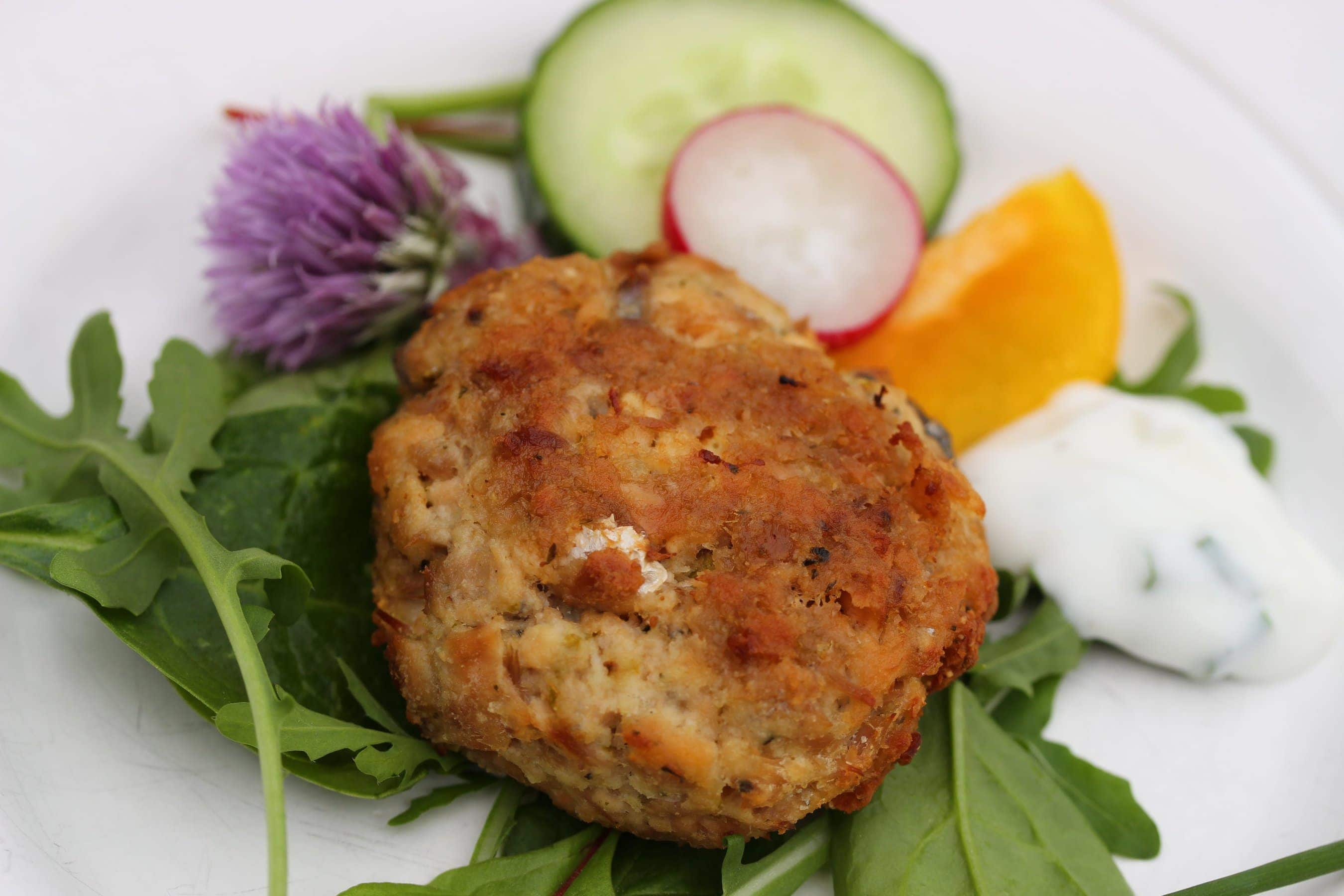 Salmon Fish Cakes (Without Potatoes) - The Free From Fairy