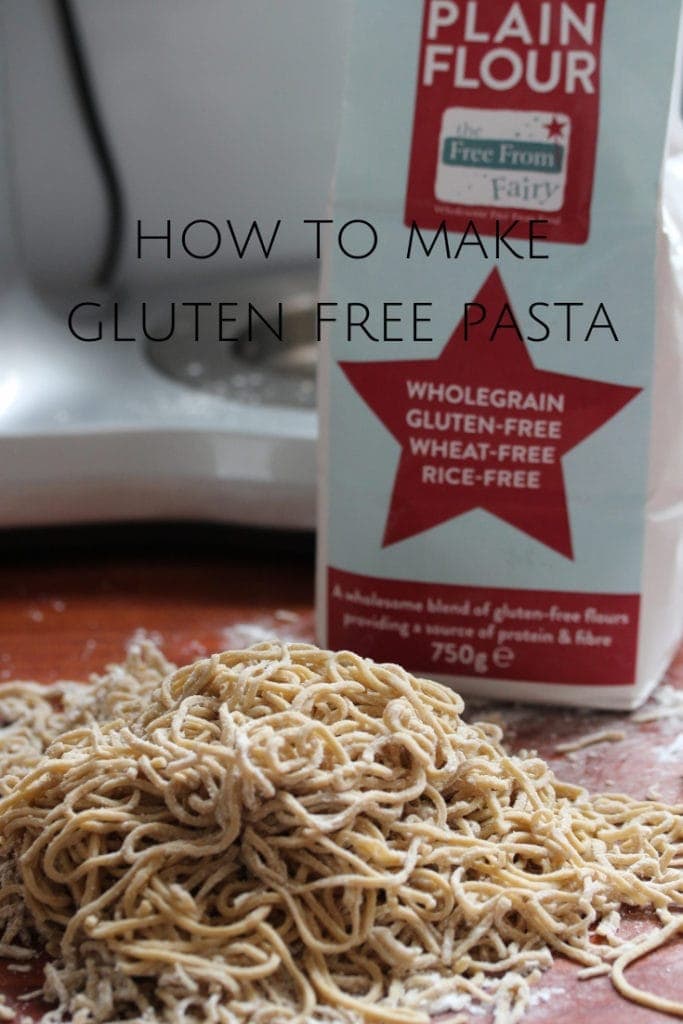 Find out how to make gluten free pasta. #glutenfree #glutenfreepasta #simpleglutenfreepasta #homemadeglutenfreepasta