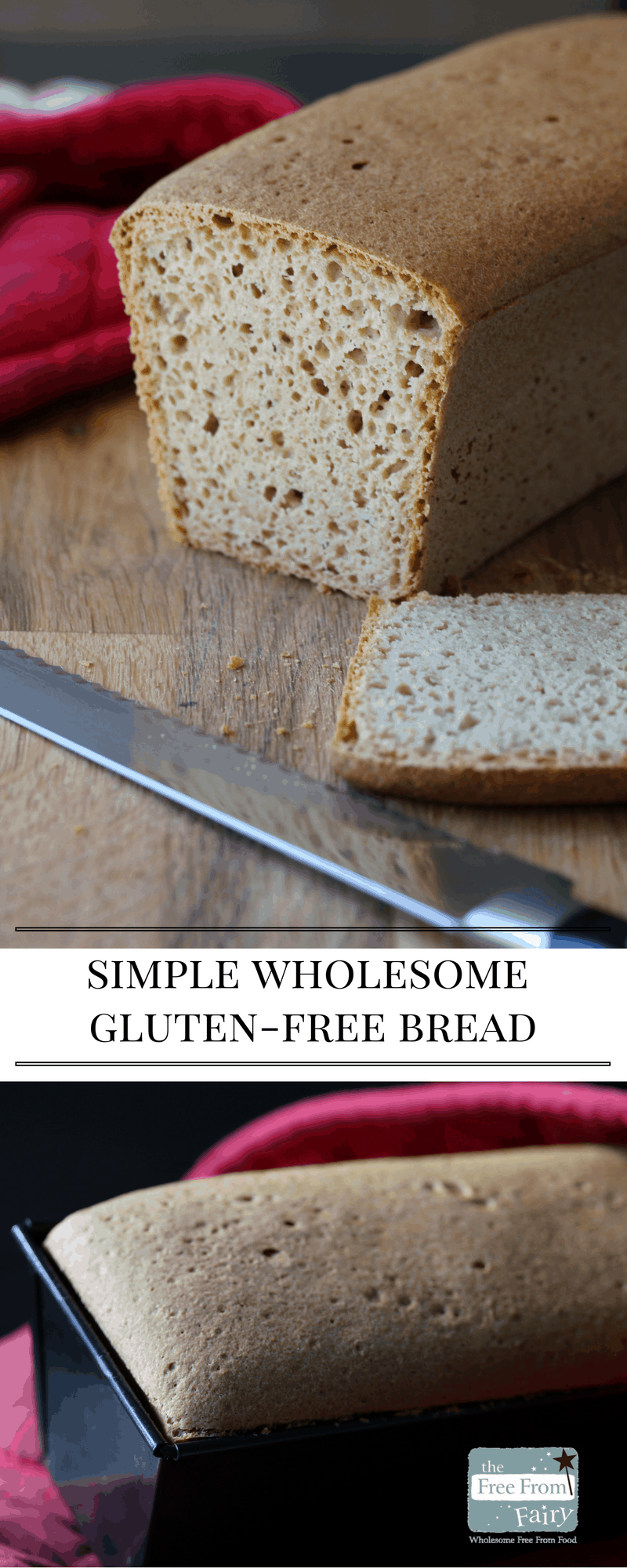 Easy Gluten Free & Vegan Bread (Bread Machine Recipe) - The Free From Fairy