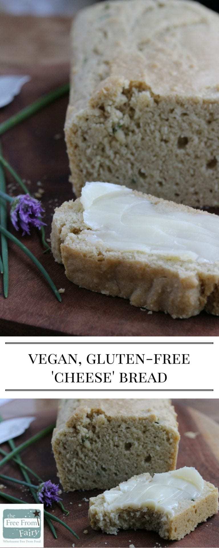 Vegan & GlutenFree 'Cheese' Bread