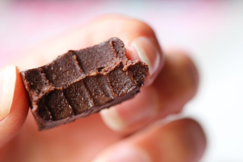 raw chocolate fudge