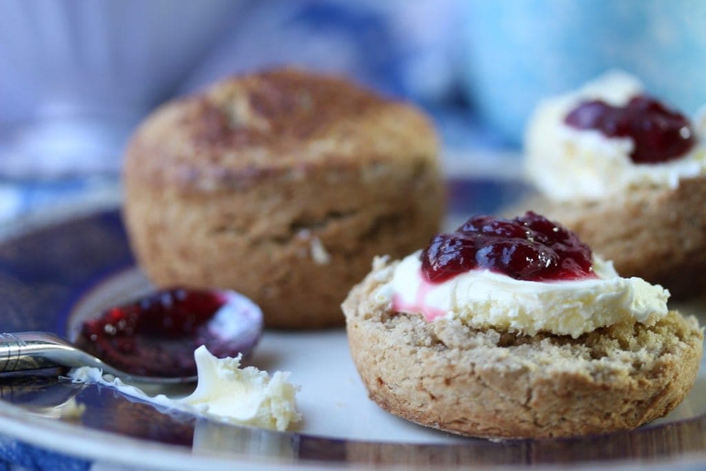 Wonderful gluten-free dairy free scones made with the Free From Fairy wholegrain gluten free flour blend