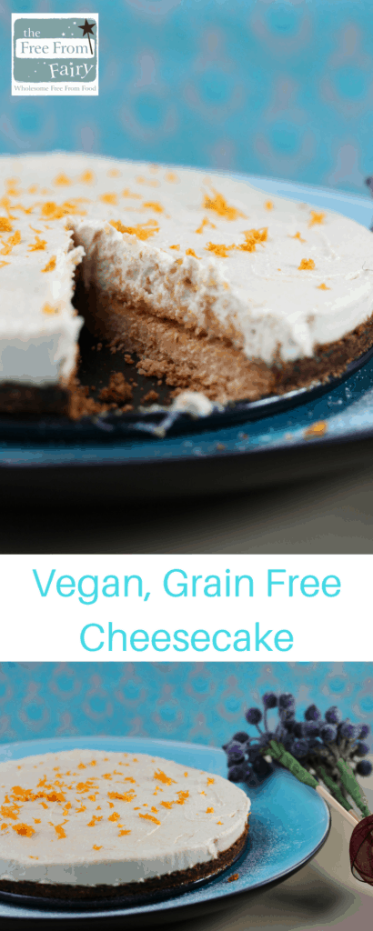 The most delicious grain free, vegan, refined sugar free cheesecake you'll ever eat.