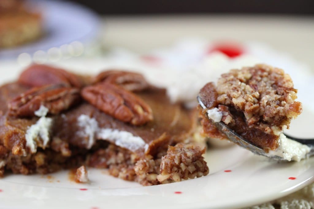 Simple wholesome pecan pie - grain free, dairy free, eggfree, refined sugar free, paleo, GAPS, SCD