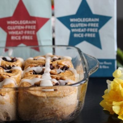 Hot Cross Bun Chocolate Rolls (Gluten-Free, Egg-Free, Can Be Dairy-Free) & A Chocolate Giveaway
