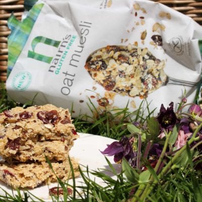 Refined Sugar-Free, Gluten-Free & Vegan Flapjacks With Nairn’s