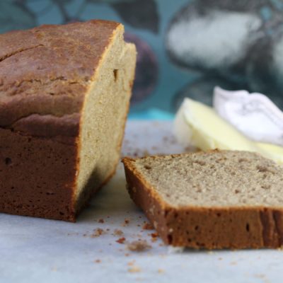 Simple all in one banana cake, no added sugar; gluten free and dairy free. Made using the Free From Fairy's wholegrain gluten and rice free flour blend