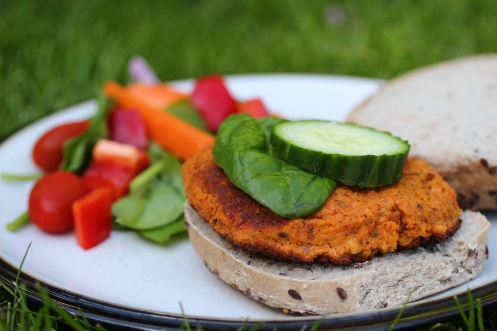 Make your own veggie burgers for the barbecue this year. A simple recipe that uses store cupboard ingredients...