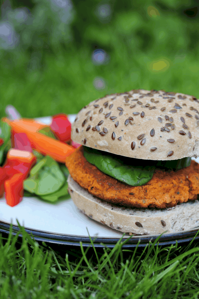 Make your own veggie burgers in under 30 minutes from store cupboard ingredients