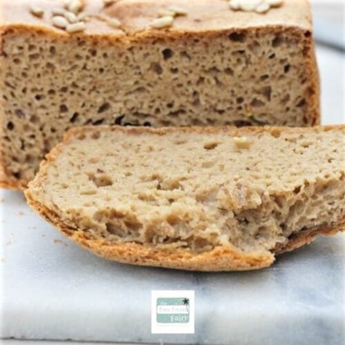 Easy Gluten Free & Vegan Bread (Bread Machine Recipe) - The Free From Fairy