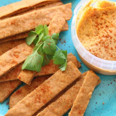 The perfect vegan and gluten free alternative to cheese straws!