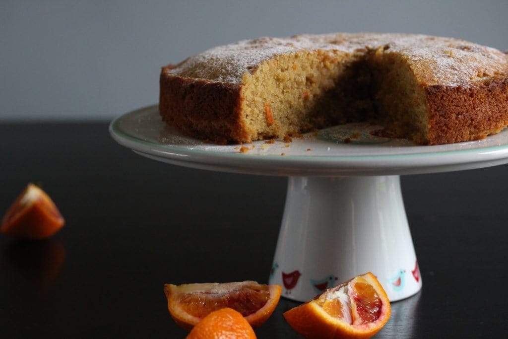 Easy whole orange and almond cake made with wholegrain gluten-free flour from the Free From Fairy