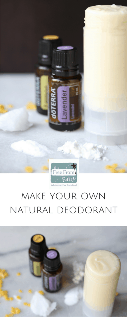 Make your own natural deodorant with just 6 ingredients and no chemicals. It works better than shop bought deodorant and is completely natural.