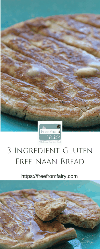 Discover how easy it is to make these naan breads with the Free From Fairy's wholegrain gluten-free and rice-free flour blend