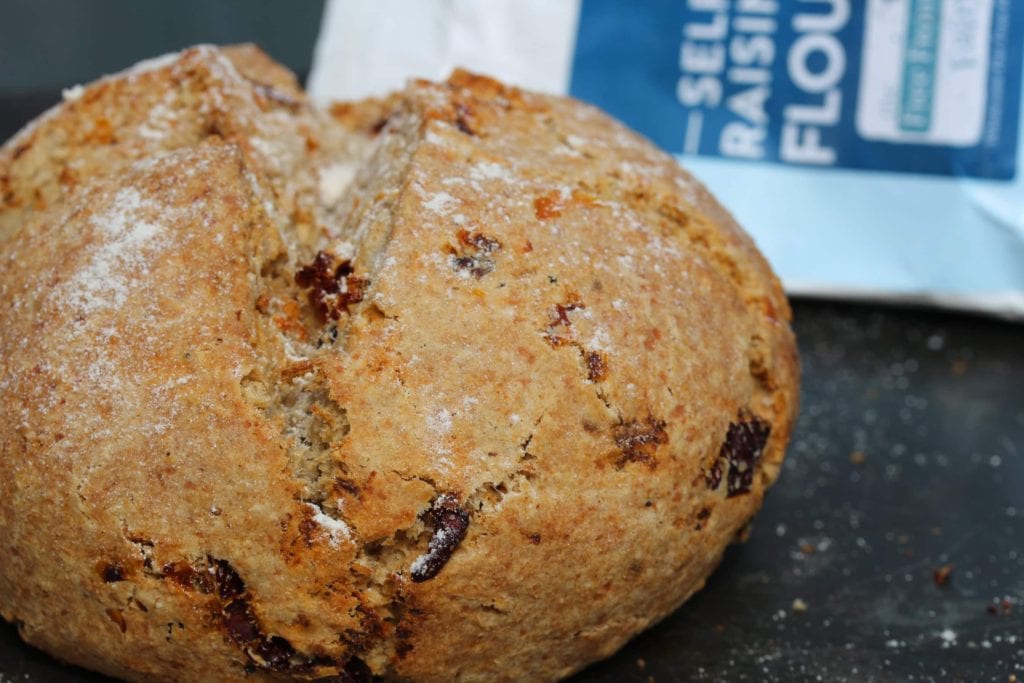 Gluten free soda bread made with the Free From Fairy gluten free flour blend