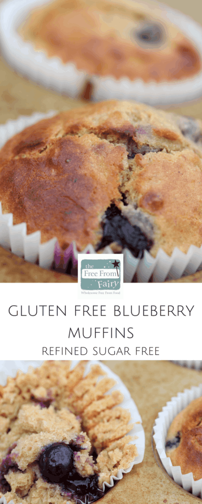 Gluten free blueberry muffins #glutenfree #refinedsugarfree #freefromfairy #wholegrain #glutenfreeflour