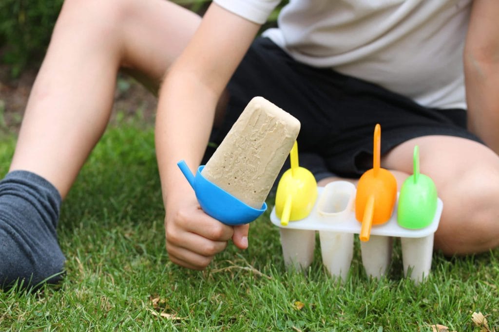 Ginger fudge vegan lolly #glutenfree #dairyfree #eggfree #vegan #icecream #freefromfairy