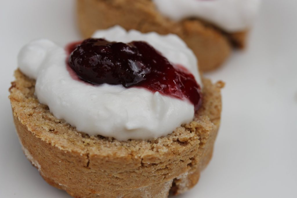 Healthy vegan and gluten free scones from #freefromfairy using her wholegrain gluten free flour blend #glutenfree #vegan #scones #wholegrain #healthy #refinedsugarfree