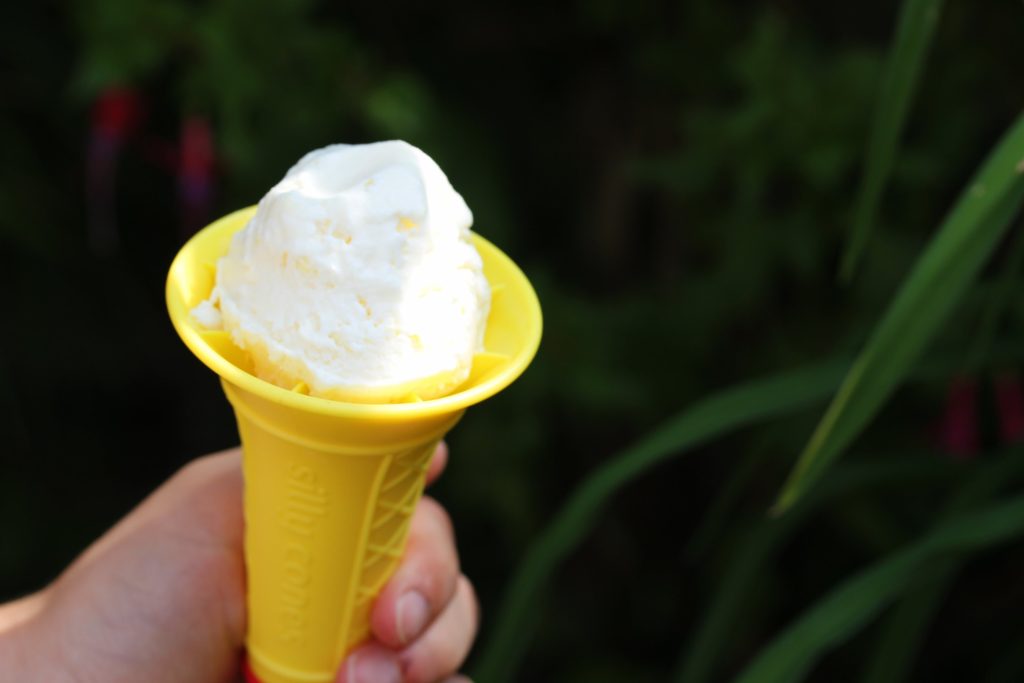 Easy no churn lemon ice cream recipe #freefromfairy #glutenfree #icecream #eggfree #lemonicecream