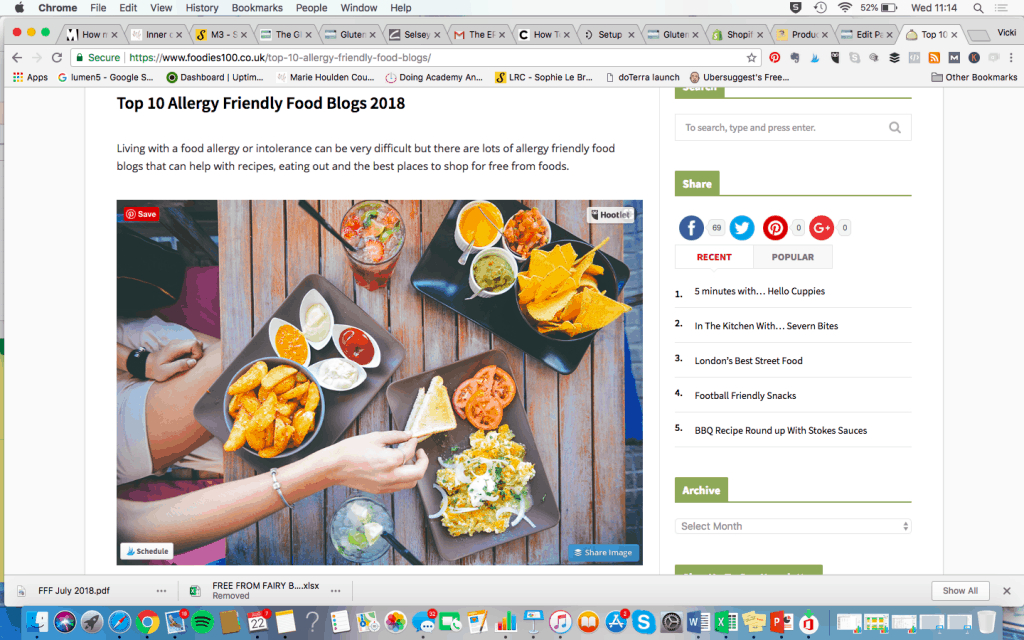 Top allergy food blogger UK #allergies #foodblogger #recipedeveloper #freefromfairy #ukfoodblogger