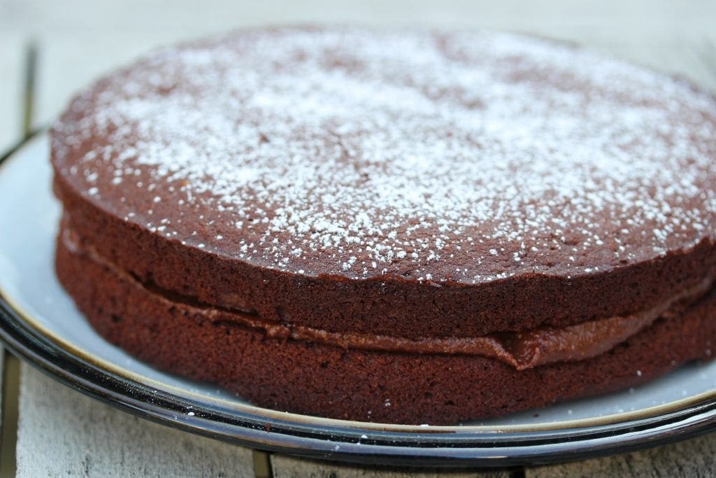 Gluten free vegan chocolate cake made with natural ingredients...no margarine or refined sugar #glutenfree #wholegrain #dairyfree #eggfree #vegan #veganchocolatecake #chocolatecake #glutenfreechocolatecake #freefromfairy