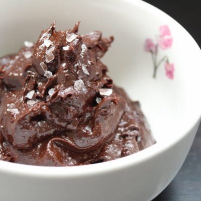 Vegan icing with no margarine #veganfrosting #veganchocolatefrosting #veganchocolateicing #nomargarineicing