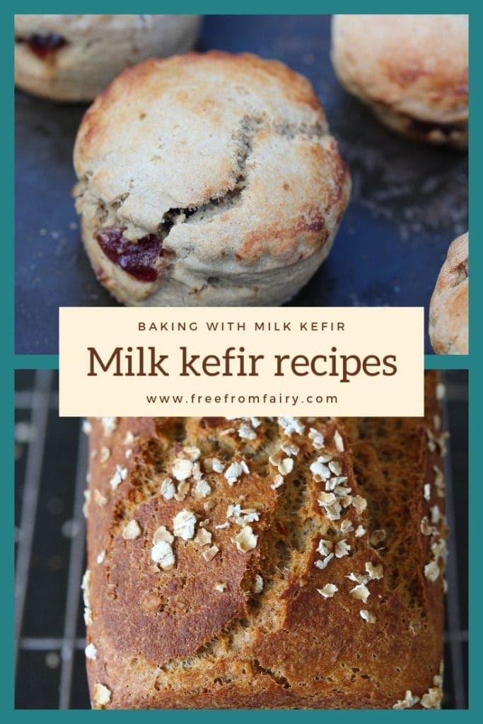 Get excess milk kefir? Discover amazing recipes that use it for incredible flavour and rise. #bakingwithkefir #kefirrecipes #kefir #milkkefir #howtomakemilkkefir