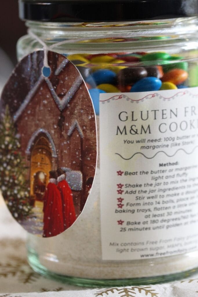 Gluten Free Cookie Mix in a Jar - great gift idea! - gfJules