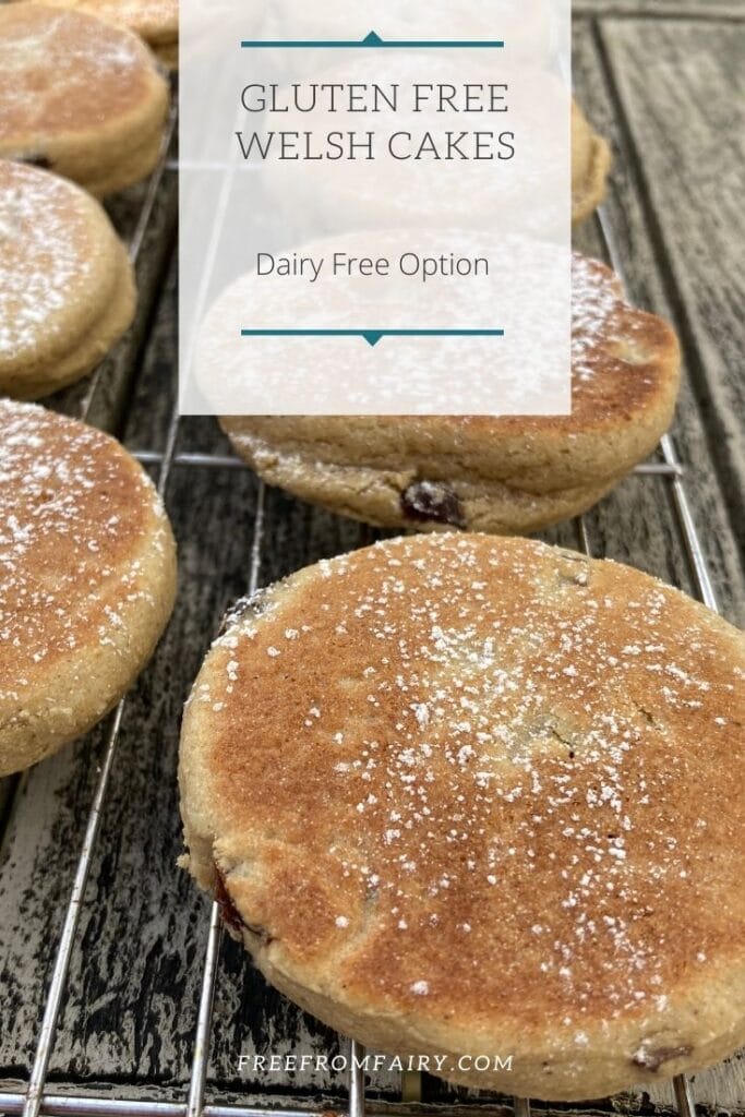 Gluten free Welsh cake recipe. The perfect treat for St. Davids Day or for Easter